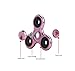 Auwer Luxury Tri Fidget Hand Spinner Finger Spinner Metal Toy Ultra Fast Bearings Durable Stress Reducer EDC Fingertip Gyro For ADD,ADHD,Anxiety,Boredom and Autism Kids/Adults(Rose Gold)