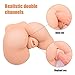 Realistic TPE Sex Doll for Men Adult Toys Male Masturbator with 2 Channels Funny Relax Toy – Lifelike Silicnoe Love Doles for Men Pussy Ass Vagina and Anal Butt Pussycat Dollthumb 2