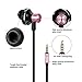 DolTech Earbuds in Ear Headphones with Mic Memory Foam Stereo Bass Earphones in Line Remote Control for iPhone iPad Samsung Android Cell Phones Tablets Laptop Computer (Rose Gold)