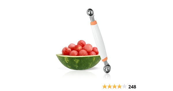 Compra Metaltex Vaciador Fruta Doble Dekofood, Blanco y ...
