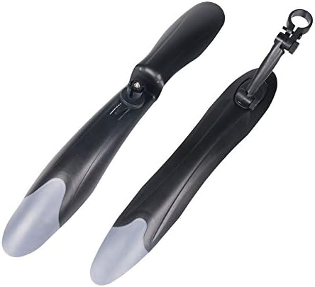 interomgl Road Bike Fender, Rear and Front Sturday Bicycle Mudguards Set,Adjustable for MTB and Mountain Road Bikes(24/26/27.5/29 inch)