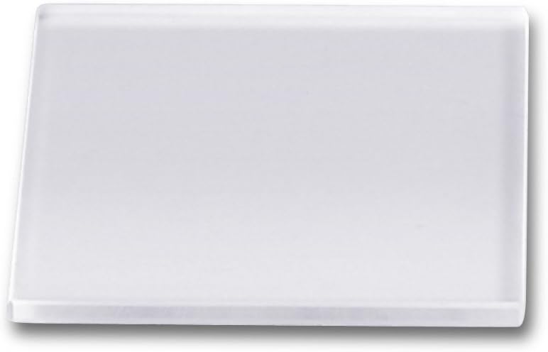 Technical Glass Products 1029OQKV3QR Fused Quartz Ground and Polished Plates, 2" Wide x 2" Long x 0.125" Thick (Pack of 3)