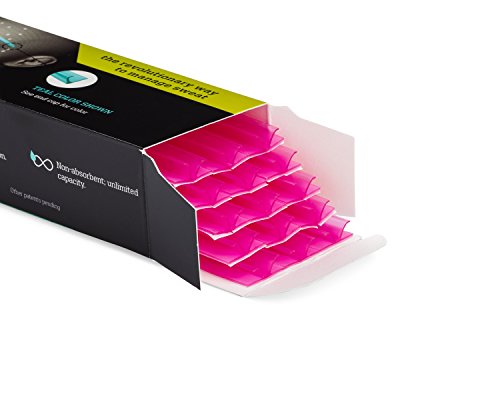 Veo Strip | Sweat-Diverting, Adhesive Strips That Channel Sweat Away from Your Eyes and Glasses | Non-Absorbent for Unlimited Capacity (Pink 30) - Thumbnail 2