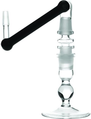 SCIENTIFIC LABORATORY SUPPLIES - 12-1672 FEMALE TO MALE DROPDOWN ADAPTER PREMIUM ASSORTED SIZES / COLORS BLACK 14MM FEMALE TO 10MM MALE