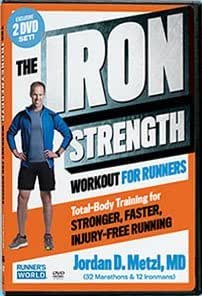 Amazon Com The Iron Strength Workout For Runners World Jordan Metzl Md 2 Dvd Set Sports Outdoors