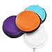 eBoot 5 Pack Earphone Case Round Carrying Hard EVA Earbuds Case Storage Bag