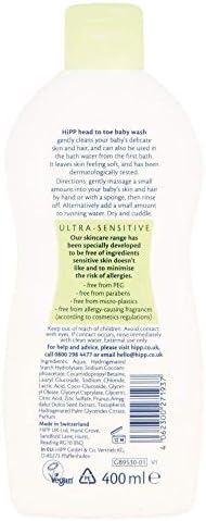 hipp head to toe baby wash