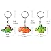 Rantanto 12 Pieces Dinosaur Keychains For Kids Dino Party Favors Accessory