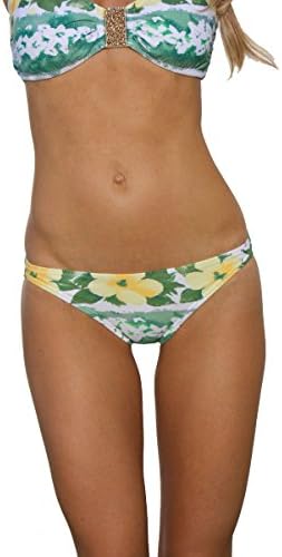 Blue Sky Swimwear Women's Flower Power Lowrise Bottom (Bottom Only Size S)