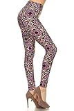 Printed Leggings Bloomin' Marvel (LN167-PLUS)
