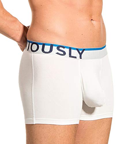 Obviously EveryMan AnatoMAX 3 Inch Boxer Brief (B00-1A) 2XL/White