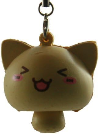 Cat Mushroom Squishy with Kawaii Winky Eye Face by TGA Products