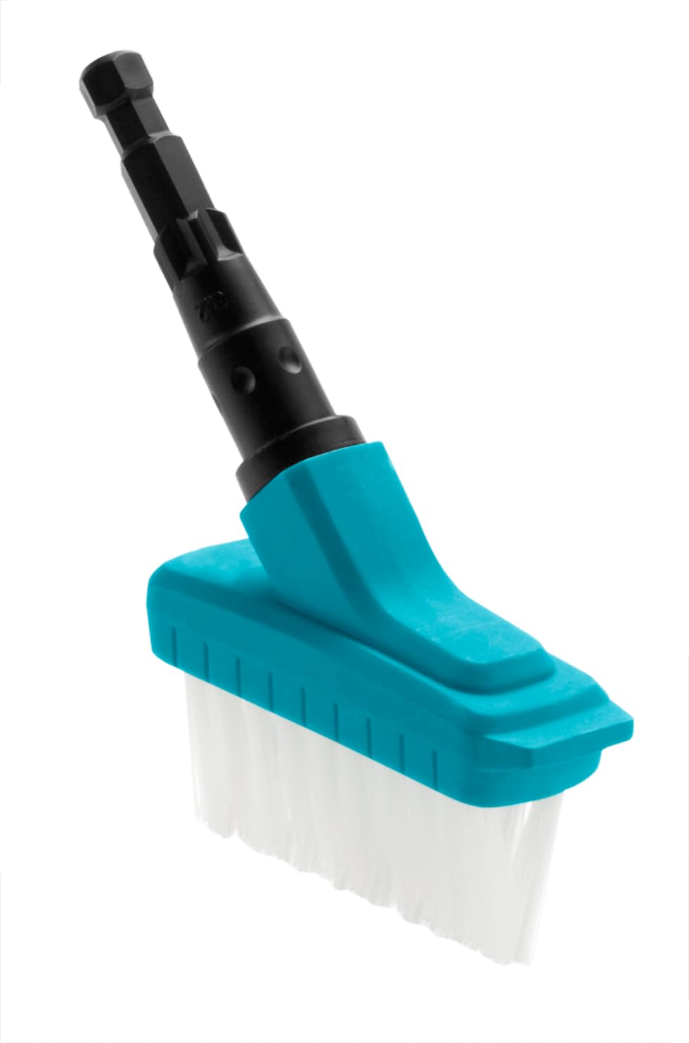 Gardena combisystem Joint Brush K: Ideal accessory for easy cleaning joints between tiles or similar in the house or on the terrace, with scraper, polyester bristles brush (3606-20)
