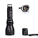 Reiled Scuba Diving Flashlight XM-L2 Underwater Torch 100m Waterproof Submarine Dive Light Tactical Lamp (Battery & Charger Not Included)