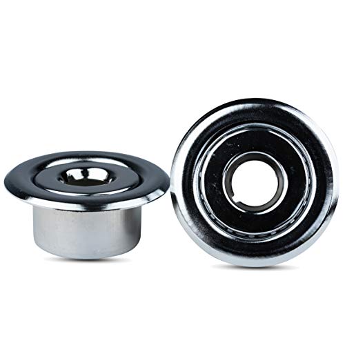 Fire Sprinkler Escutcheons- 2 Pack of Chrome Fire Sprinkler 2 Piece Escutcheon for 3/4 Inch Fire Sprinklers, n American Heritage Industries Product - Thumbnail 3