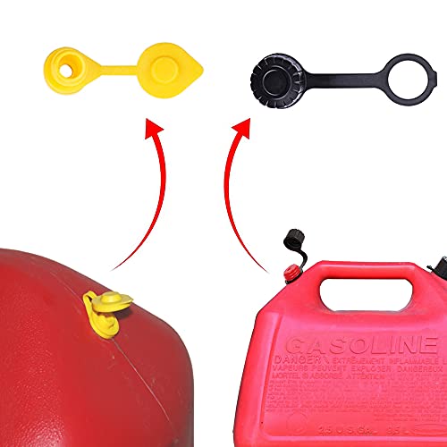 Gas Can Spout Replacement Kit Flexible Pour Nozzle with Gasket Stopper