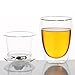 Zen Room All Glass Made Double Glass Tea Infuser & Mug Teapot 13oz Ultra-Clear Borosilicate Glass with Glass Lid and Glass Infuser Heat Resistant and Easy to Clean.