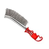 MonkeyJack Heavy Duty Multi Purpose Hand Wire Brush Rust Paint Metal Remover Craft Tool