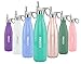 ICONIQ Pop Up Straw Cap for 17 Ounce Insulated Water Bottles | Grey