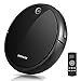 Deenkee Robot Vacuum Cleaner, Automatic Vacuum Cleaner Robot with Mop for Pet Hair, Carpet and Hardwood Floor (Black) (Large)