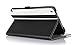 ProCase Leather Folio Case with Stand for NVIDIA Shield Tablet K1 2015 / Shield 2014 (Black/White)