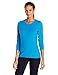 Hanes Comfortblend Women's Originals Long Sleeve Cotton T-Shirt, Lightweight Crewneck Tee, Modern Fit, DEEP Dive, Small