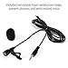 Lavalier Microphone SHIDU Professional Lapel Clip-on Microphone 3.5mm Audio Compatible with All Voice Amplifiers