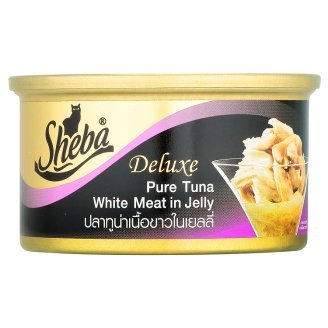 Sheba Deluxe Tuna Fillets Jelly 85gm