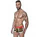Voberry Men Sexy Boxer Shorts Briefs Trunks Underpants Men's Bikini Underwear, (XL, Army Green)