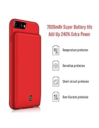 YISHDA   Funda para batería portátil de 4200 mAh, incluye funda para batería externa y cargador, 5.5 pulgadas