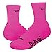 DeFeet Slipstream 4in D-Logo Hi-Vis Pink Cycling Shoe Covers