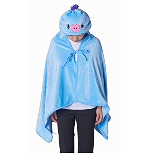 Kpop Bts Bt21 Hoodie Blanket Bangtan Boys Cute Cartoon Plush