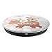 Mama Bear White Marble Print Pink Flower Mother's Day Gift - PopSockets Grip and Stand for Phones and Tablets