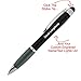 Dayspring Pens Personalized Pen | Black Lumen Light Up Pen. A Custom Gift With Engraving That Lights Up. Personalized Gift Light Up Click Stylus.