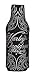 Harley-Davidson Zippered Bottle Koozie, Graceful H-D Design, Black BZ11730