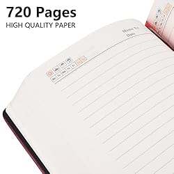 SAYEEC Journal with Pen Set A5 360 Sheets Thick