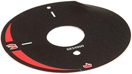 APW Wyott 8834900 DIAL PLATE DECAL (8834900)