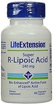 Life Extension Super R-Lipoic Acid, 240mg, 60-Count