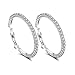 NYKKOLA Beautiful Fashion Jewelry Classic 925 Silver Big Hoop European Earrings