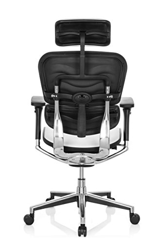 hjh-OFFICE-652231-Sedia-da-ScrivaniaSedia-Presidenziale-ERGOHUMAN-Pelle-Bianco