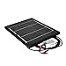 Instapark&reg; NEW All Black 10W Mono-crystalline Solar Panel with 12V Solar Charge Controller primary
