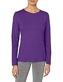 Hanes Women's Long Sleeve Tee, Violet Splendor, XX-Large