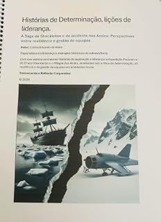 Livro Historias de Determinação: Lições de Liderança. A Saga de Shackleton e do acidente nos Andes:: Perspectivas sobre Resiliência e Gestão de Equipes