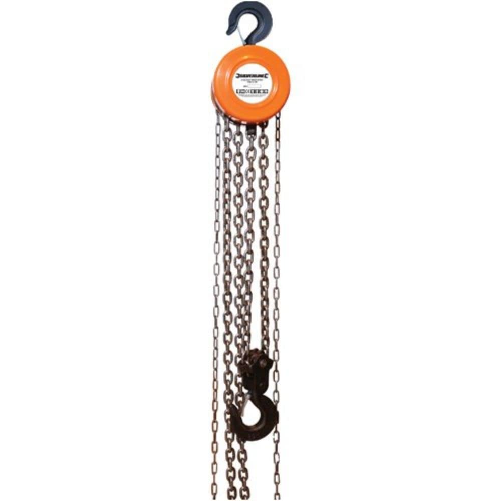 Silverline Chain Block 3000kg / 3m Lift Height (675191)