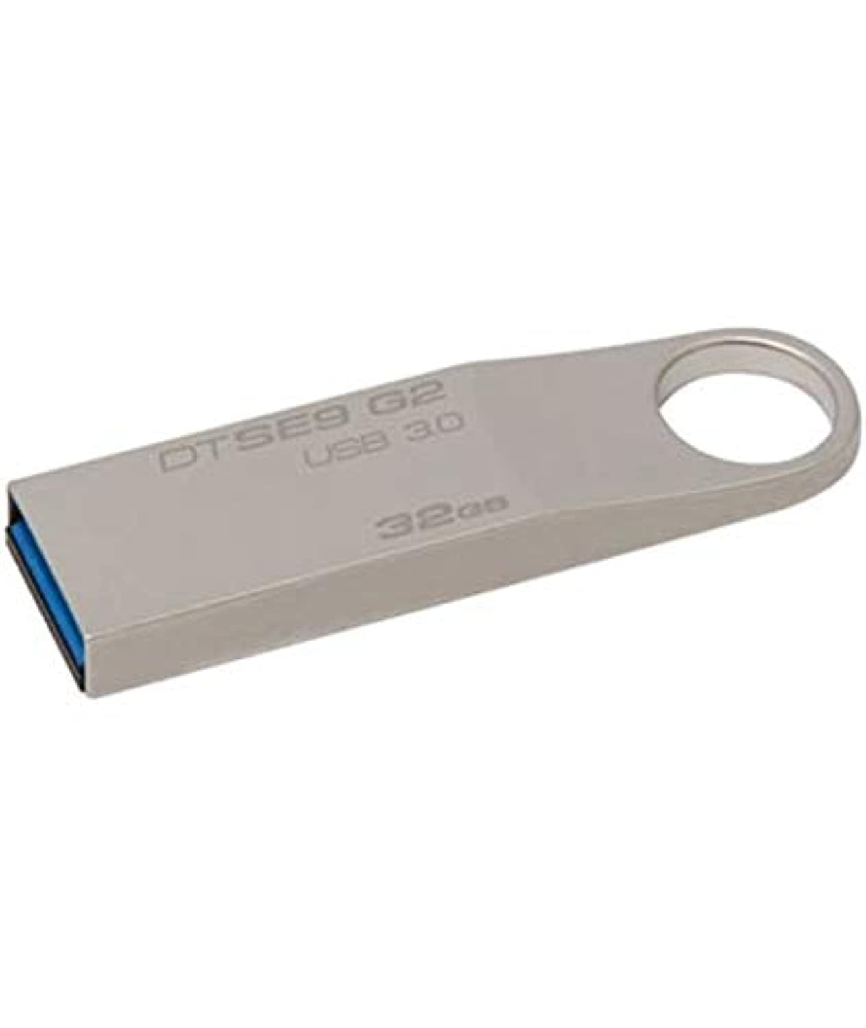 Kingston Technology DTSE9G2/32GB Data Traveler SE9 G2 32 GB USB 3.0 (Windows/Mac), Metal Casing, Silver