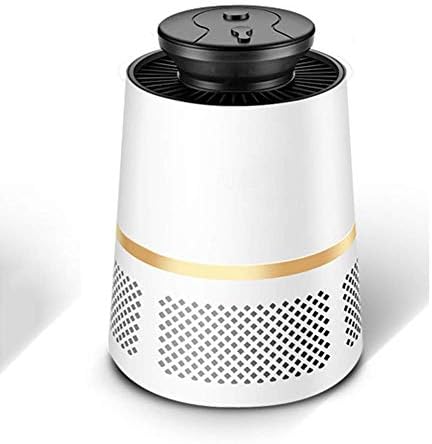 XSSDL Mosquito Killer Mosquito Light Led 360 Degree Violet Photoelectric USB Plug Smart Light Control Quickly Absorb Silent Sleep, White, 13x13x17CM