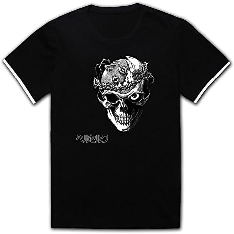 Amazinghirt Customized Tshirt for Mens 100% Cotton-Berserk Caska Guts Black