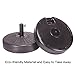 Grand patio Umbrella Base,Eco-Friendly HDPE Fabric Fill with Water 50lbs Umbrella Stand Pole Holder for Garden Lawn Poolside, 20 Inch(Black)