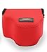 MegaGear ''Ultra Light'' Neoprene Camera Case Bag with Carabiner for Canon PowerShot SX510, SX420 IS, SX410 IS, SX400 (Red)