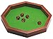 SKAVIJ Wooden Handmade Octagon Dice Rolling Tray for Dice Game (10